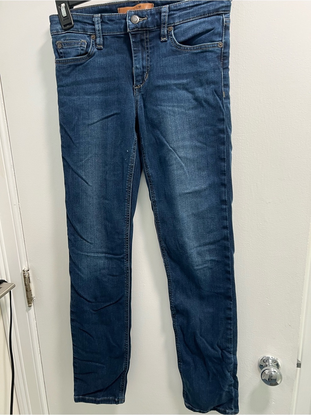 Joe's Jeans womens  Slim Straight Dark Blue Denim